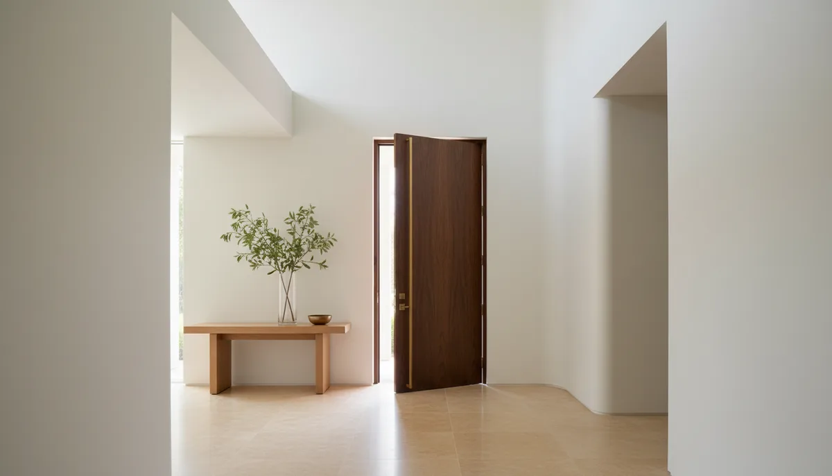 Couleur entrée maison feng shui : guide des teintes par orientation