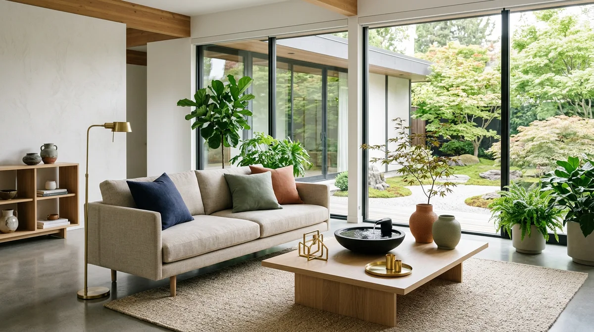 Feng shui maison avant/après : transformations concrètes par pièce